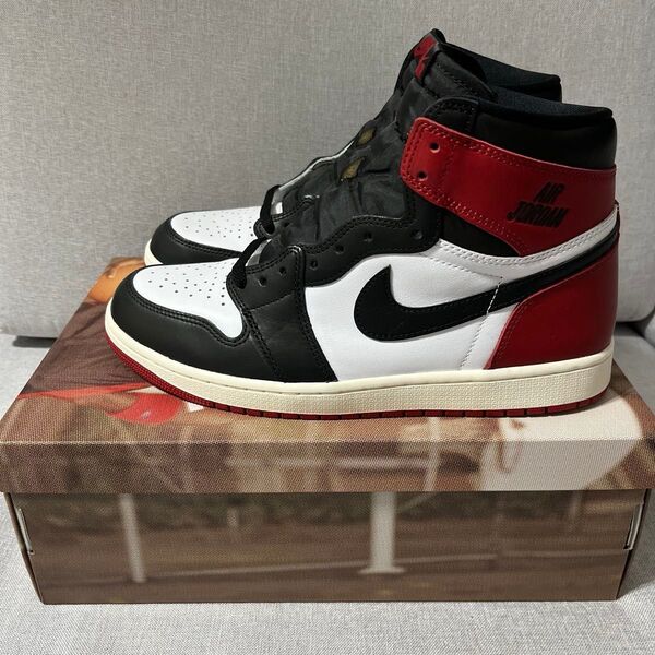 Nike Air Jordan 1 Retro High OG Black Toe Reimagined 28cm 翌日発送