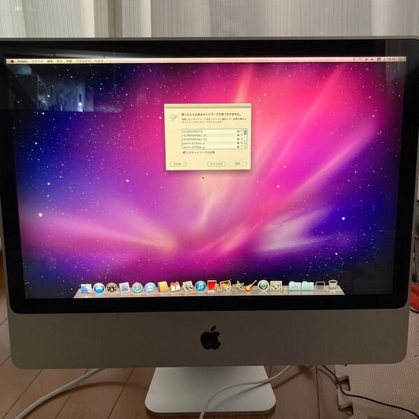 Apple iMac 24インチ MB418J/A