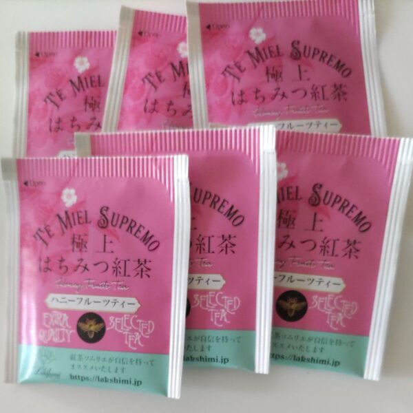 ラクシュミー 極上はちみつ紅茶 ハニーフルーツティー 6パック