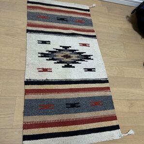トライバルラグ ハンドメイド キリム 手織り ラグ ヴィンテージ