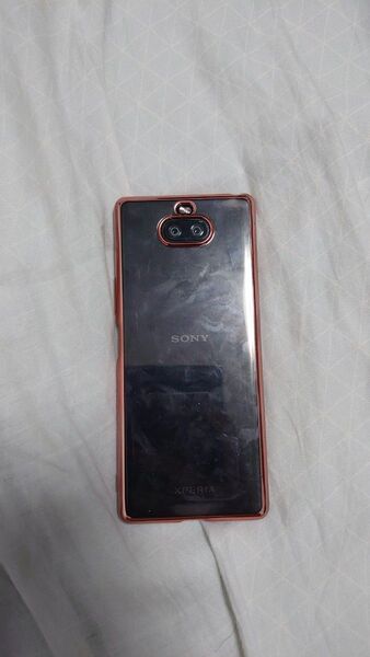 Xperia 8 SOV42 Au ケース付き +128GBマイクロSDカード