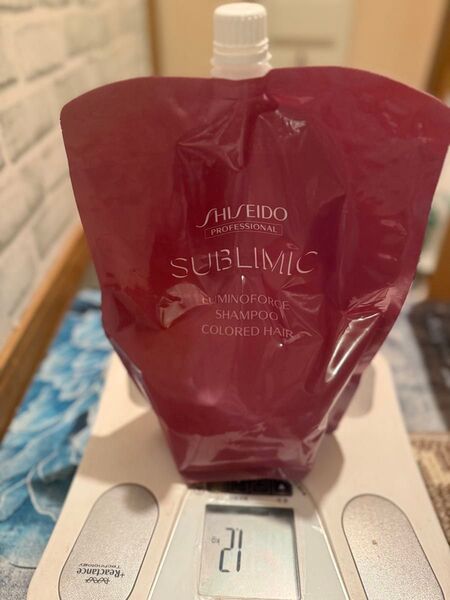 資生堂 サブリミック ルミノフォースシャンプー カラーヘア用 1.2リットル 詰め替え用 サロン専売品