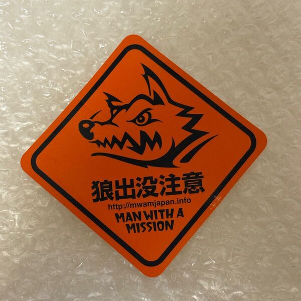 MAN WITH A MISSION ステッカー トーキョータナカ