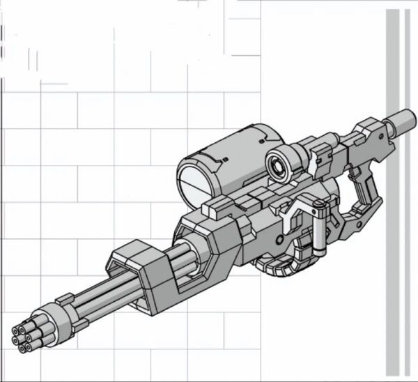 1/144 プラモデル用榴弾砲 説明書付き