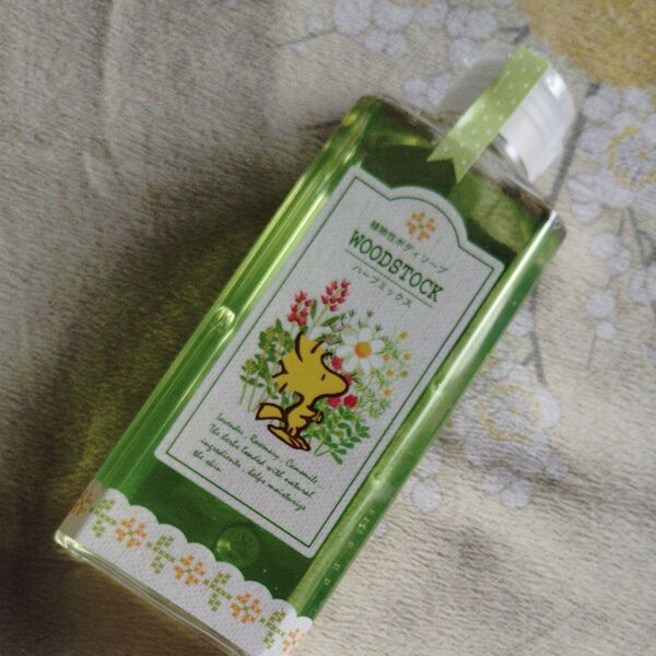 スヌーピー ボディーソープ 石鹸 バス用品 ローズマリー ハーブ ソープ 植物性 190ml ボディ