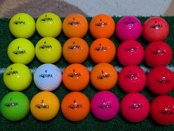 HONMA D1ボール ホンマ カラーロストボール
