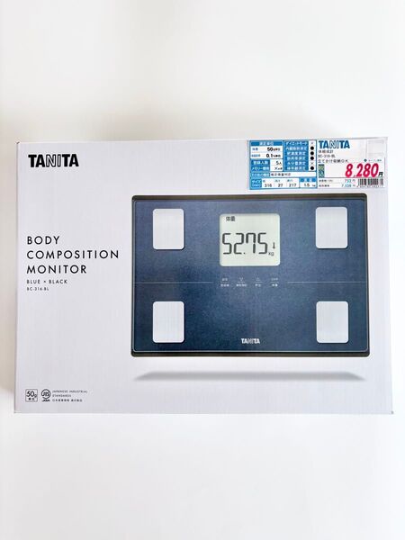 タニタ 体組成計 BC-316-BL(メタリックブルー)【新品未開封】