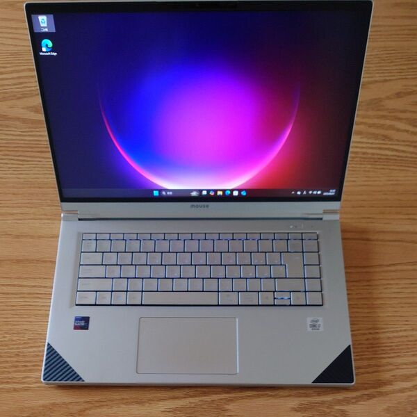 mouse X5-i7CMLAS-A ノートパソコン シルバー 第10世代Core i7 メモリ8GB SSD500GB