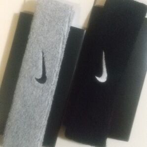 NIKE ヘアバンド ヘッドバンド ブラックグレーセット