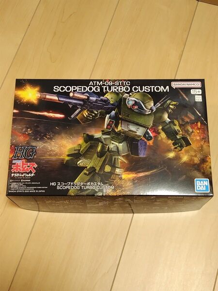 未組立 HG 装甲騎兵ボトムズ スコープドッグターボカスタム