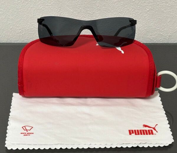 PUMA プーマ サングラス アイウェア メガネ 眼鏡 ブラック 黒