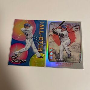中田翔 2024 Topps NPB chrome インサート2枚セット