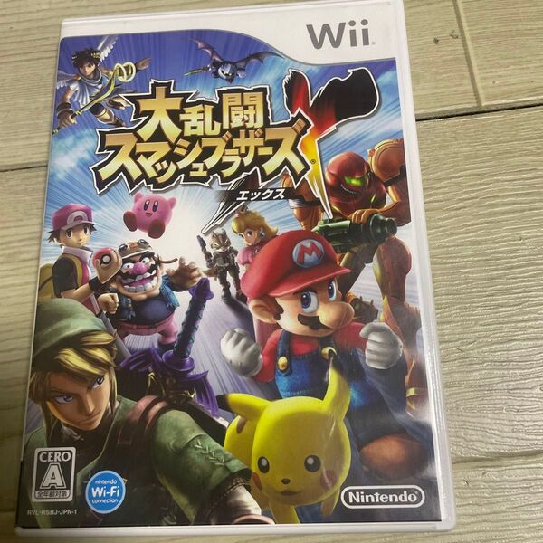【Wii】 大乱闘スマッシュブラザーズX スマブラ 大乱闘 x wii