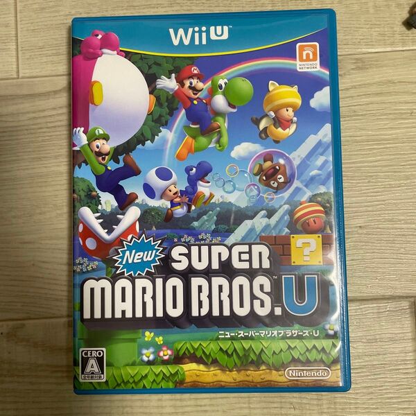 【Wii U】 New スーパーマリオブラザーズ U スーパーマリオ マリオ wiiu ニュー
