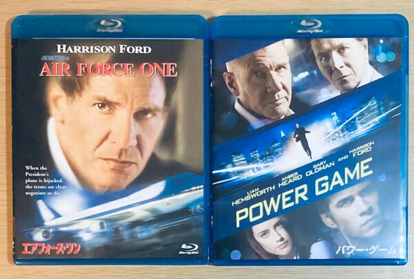 エアフォース・ワン パワー・ゲーム Blu-ray 2枚セット ハリソン・フォード ゲイリー・オールドマン