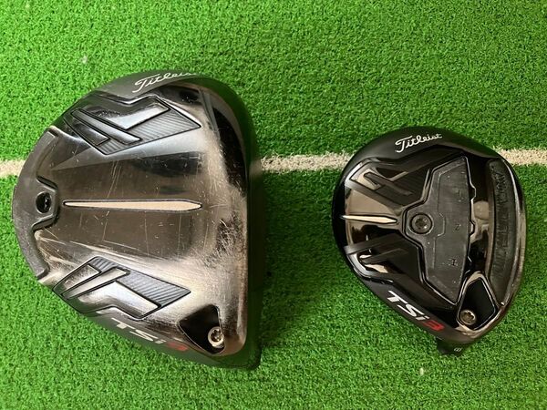 Titleist TSi3 1Wと5Wのセット ヘッドのみ 付属品なし ドライバー タイトリスト フェアウェイウッド