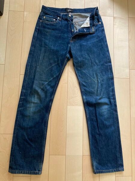 A.P.C RUE DE FLEURUS PARIS STANDARDデニム 30インチ made in Japan