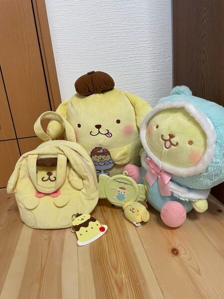 ぬいぐるみ マスコット ポムポムプリン サンリオ 追加のぬいぐるみ 2枚目にあります