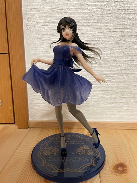 桜島麻衣 青春ブタ野郎 フィギュア クレーンゲームで獲得しました。