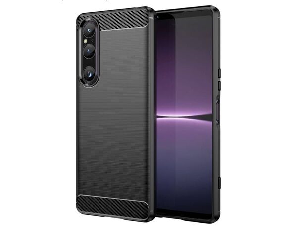 Sony Xperia 1 V SO-51D SOG 10 ケース【MARR】 スマホケース 炭素繊維カバー Xperia