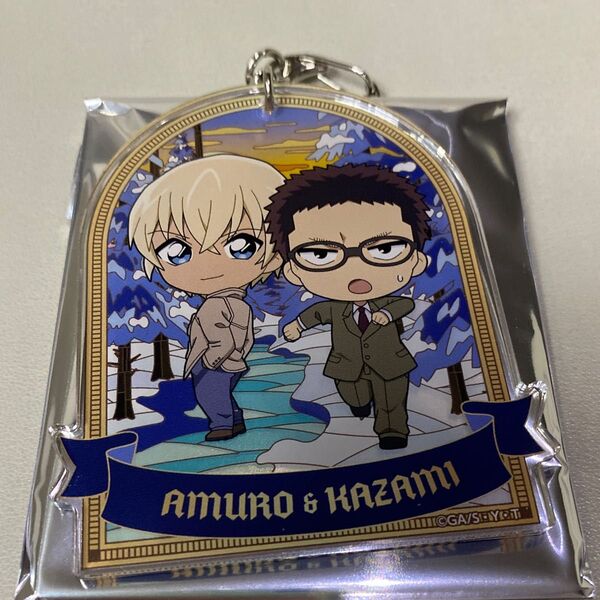 名探偵コナン デュオコレ 安室透&風見裕也 隻眼の残像 アクリルキーホルダー アクキー