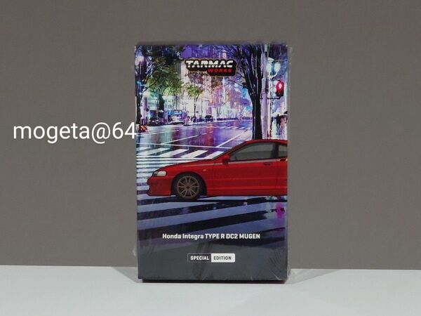 Tarmac Works 1/64 ホンダ インテグラ TypeR DC2 MUGEN HEC限定 ターマックワークス 【レッド】