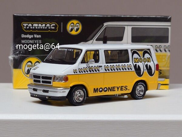 【新品未開封】Tarmac Works 1/64 DODGE VAN ダッジバン ターマックワークス 【MOONEYES】