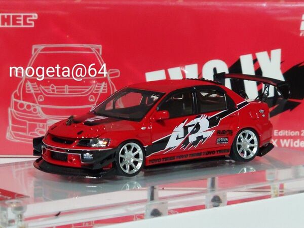 【500台限定】Finclassically 1/64 三菱 ランサー エボリューション IX Widebody【HEC2025】
