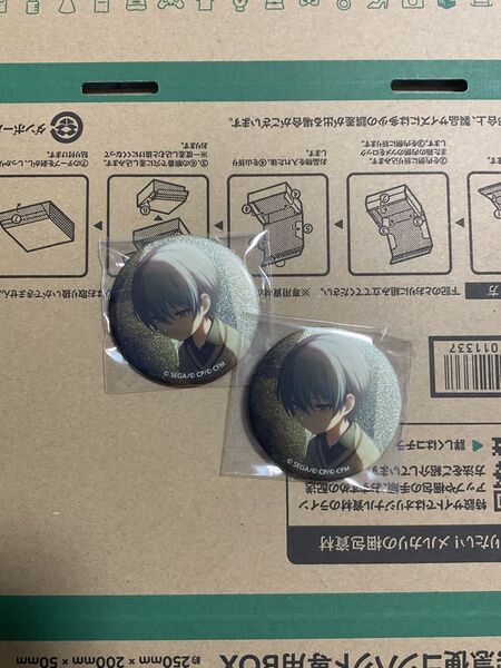プロセカ 青柳冬弥 缶バッジ カラフェス 2点セット