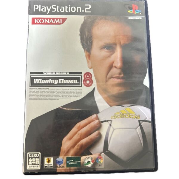 【PS2】 ワールドサッカー ウイニングイレブン8 ジャンク品