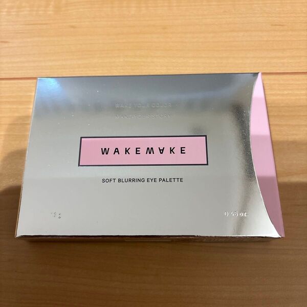 wakemake(ウェイクメイク) ソフトブラーリングアイパレット10 レイジーピンクブラーリング