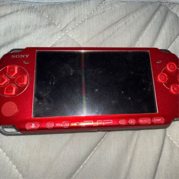 SONY PSP-3000 ラディアントレッド 本体のみ