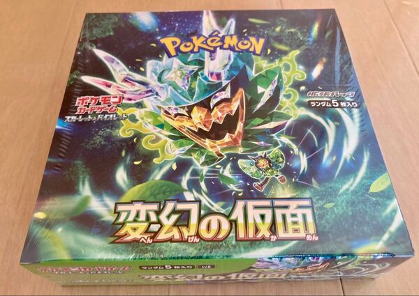 変幻の仮面 ポケモンカード BOX 新品未開封 シュリンク付