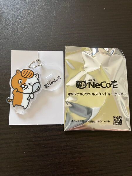 ネコイチ オリジナルアクリルスタンドキーホルダー ロースカツカレーニャ
