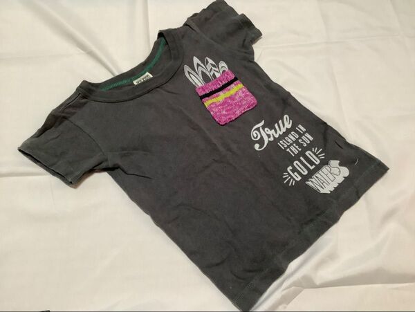 F.O.KIDS キッズ Tシャツ チャコールグレー 110cm