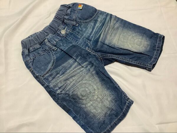クリフメイヤー 子供用 デニム ハーフパンツ 110cm