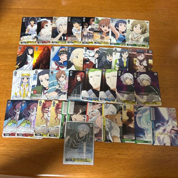 ヴァイスシュヴァルツ とある魔術の禁書目録 とある科学の超電磁砲 デッキパーツ まとめ売り