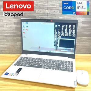 Lenovo ideapad/11世代corei7/SSD256GB+HDD1TB/メモリ20GB
