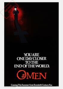  за границей постер [o- men ](The Omen)1976 (Style A)*dami Anne /666/ Sata nizm/ Gregory *pek/ ужасы фильм 