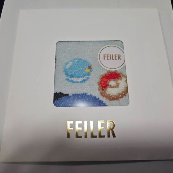 新品 フェイラー FEILER ポケモンコラボ ピカチュウポッチャマ ハンカチ 限定
