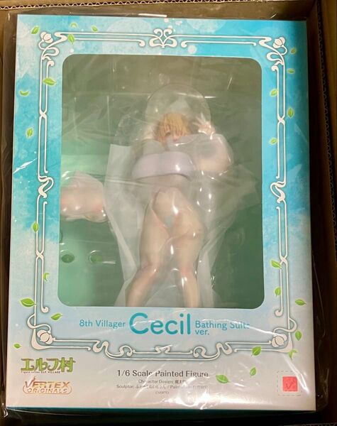 【新品 未開封】ヴェルテクス・オリジナルズ エルフ村 第8村人 セシル 沐浴着ver.