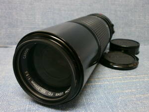 中古良品 Canon キヤノン New FD 100-200/5.6 点検済み