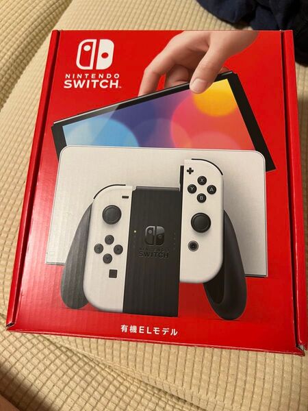 【極美品】Nintendo Switch 有機ELホワイト・動作良好 ケース付き