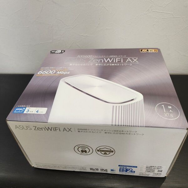 未使用に近い ASUS ZenWiFi AX XT8 Wi-Fiルーター