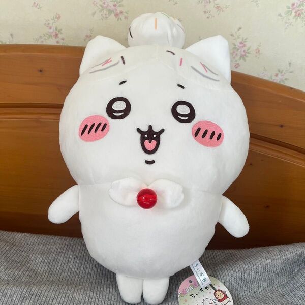 すぐ発送 ちいかわ誕生日BIGぬいぐるみ ハチワレ