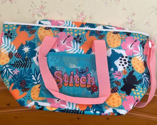 リロ&スティッチ プラチナムザッカクーラーバッグ 保冷バッグ