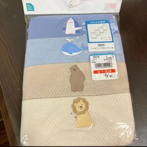 さわやか素材 ノースリーブロンパース メッシュ 4枚 70cm
