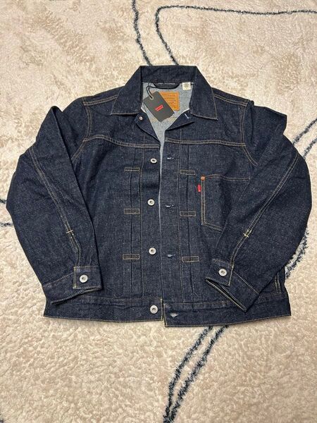 Levi's リーバイス 1st TYPE1 Trucker 赤タブ サークルR レア 大戦モデル M デニムジャケット 濃紺