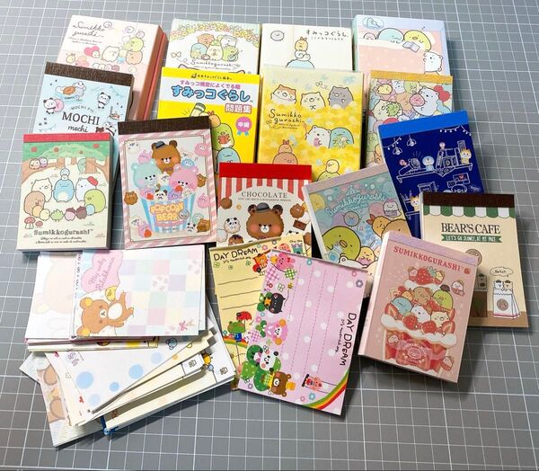 キャラクター ミニメモ 50枚 すみっコぐらし サンリオ リラックマ メモ帳