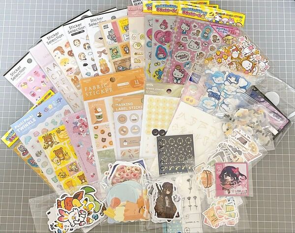 ステッカー シール フレークシール まとめ売り 大量 セット